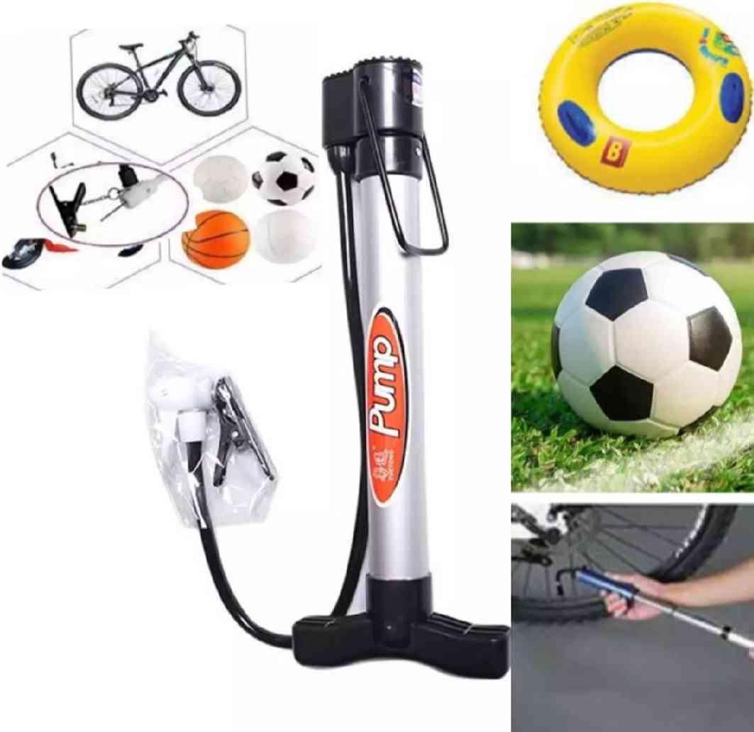 Multi-Purpose Foot Air Pump – Bicycle, Motorcycle & Ball Pump